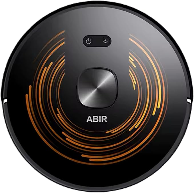Robô Aspirador ABIR X9 | Lidar + SLAM, 6500Pa, Limpeza UV, Aspira e Passa Pano — Casa Inteligente