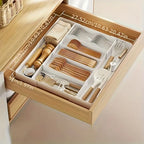 Organizador de Gaveta Premium ExpandPro™ - Cozinha Organizada Sem Esforço