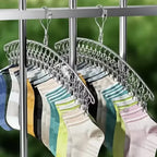 Varal Organizador WindProof™ em Aço Inox - Secagem Rápida à Prova de Vento