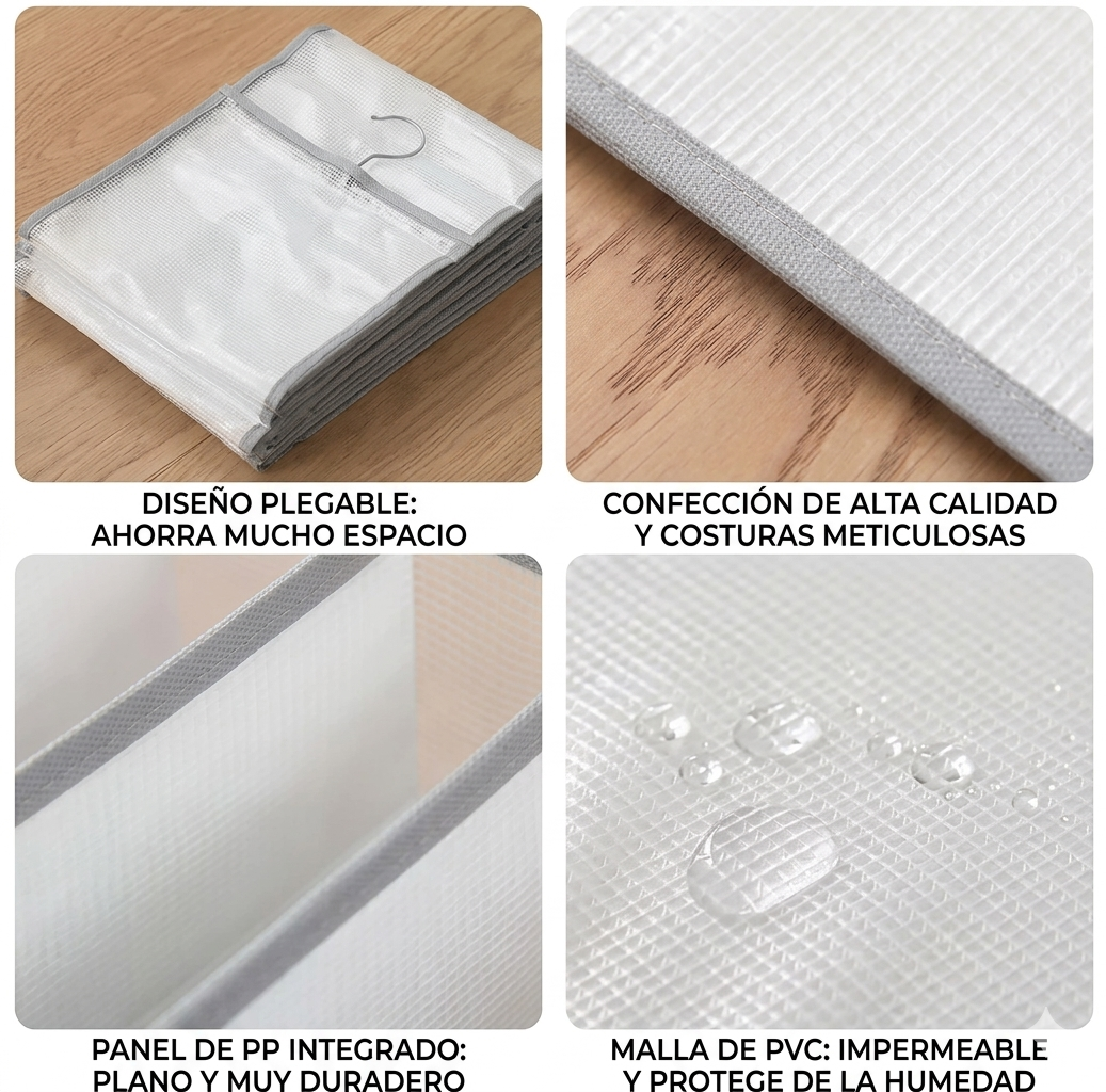 Organizador Colgante Para Clóset De 6 Niveles – Estante Multiusos Ahorrador De Espacio Casa Prática