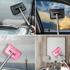 Mop Telescópico UltraReach™ 2 em 1 - Limpeza Fácil em Vidros, Carro e Casa