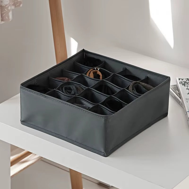 Organizador de Gavetas Multiuso – Divisórias para Roupas, Meias, Sutiãs e Acessórios