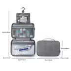 Bolsa Organizadora TravelPro™ à Prova D'Água - Higiene e Cosméticos Sempre Organizados