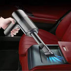 Aspirador Portátil TurboClean™ Sem Fio - Potente e Compacto Para Casa e Carro